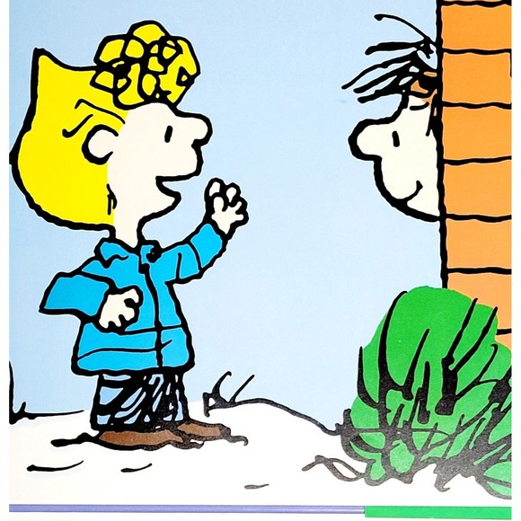 Sally's Christmas Miracle Charles Schulz Snoopy Peanuts 1996 Hardcover w Jacket - Picture 6 of 10